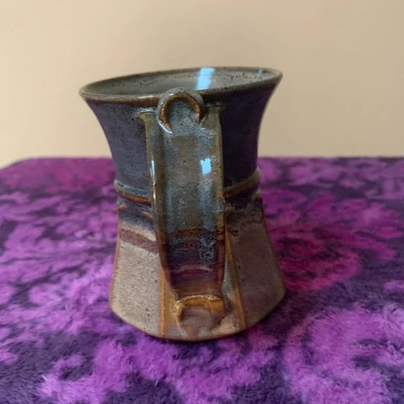 VINTAGE HANDMADE MUG SIGNED BY ARTIST (FORMAN STYLE) - Picture 4 of 6